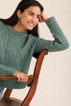 Cropped Fisherman Sweater