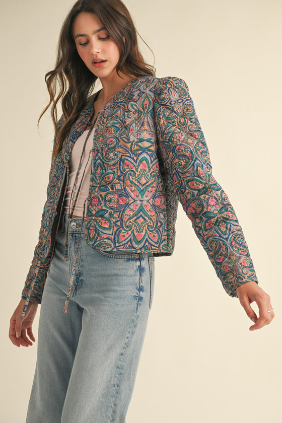 Paislee Quilted Jacket