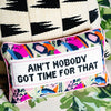 Witty Needlepoint Pillows