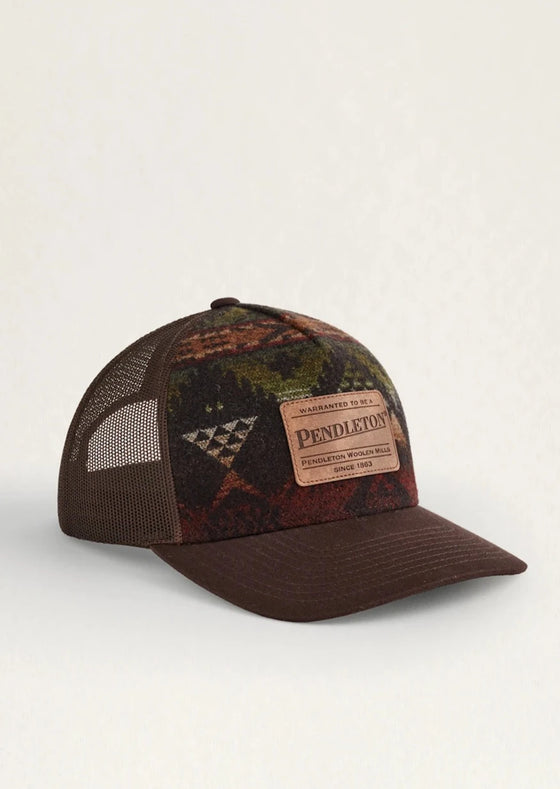 Wool Trucker- Nehalem Brown