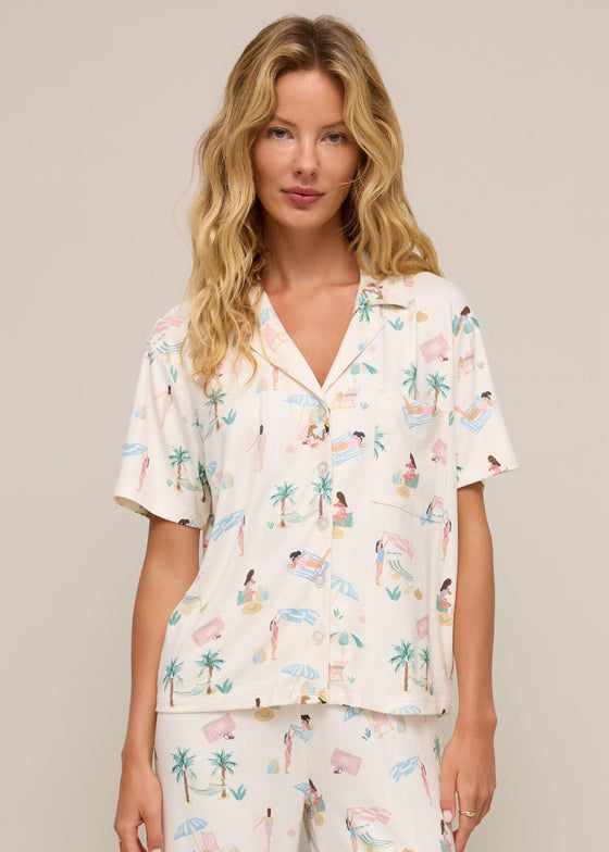 Beach Days PJ Top