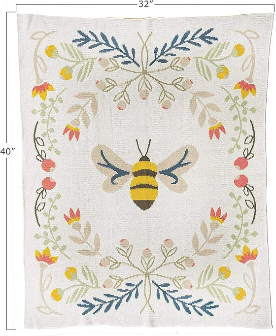 Cotton Bee Blanket