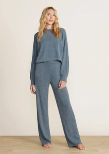  Blue Cove Rib Rolled Edge Pant