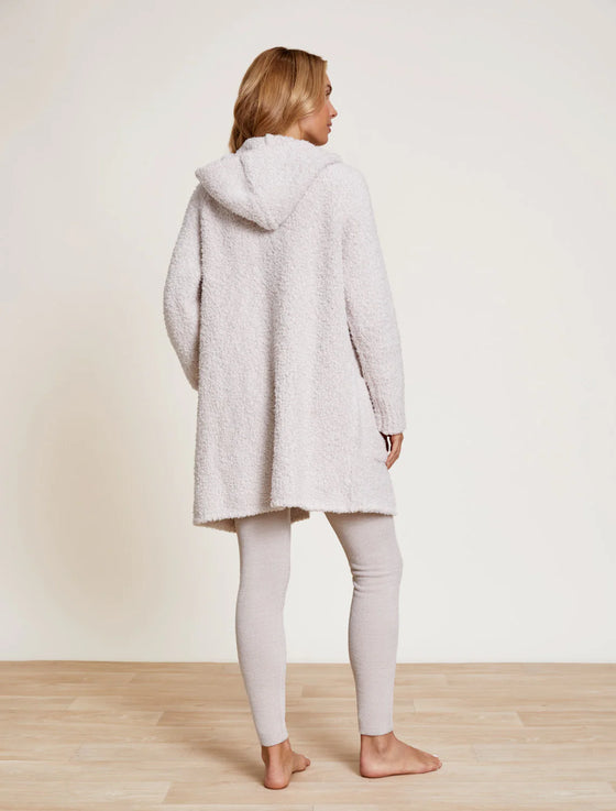 CozyChic Boucle Hooded Coatigan