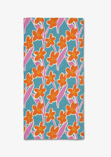  Fancy Flowers Bar Towel