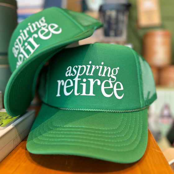 Aspiring Retiree Trucker Hat