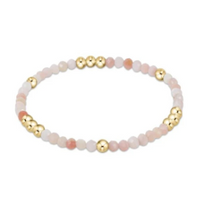  enewton Worthy Pattern 3mm Bead Bracelet- Pink Opal