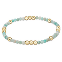  enewton Worthy Pattern 3mm Bead Bracelet- Amazonite