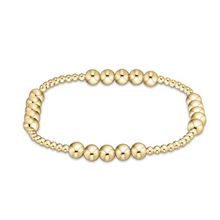  enewton Classic Blissful Pattern 2.5mm Bead Bracelet- 5mm Gold