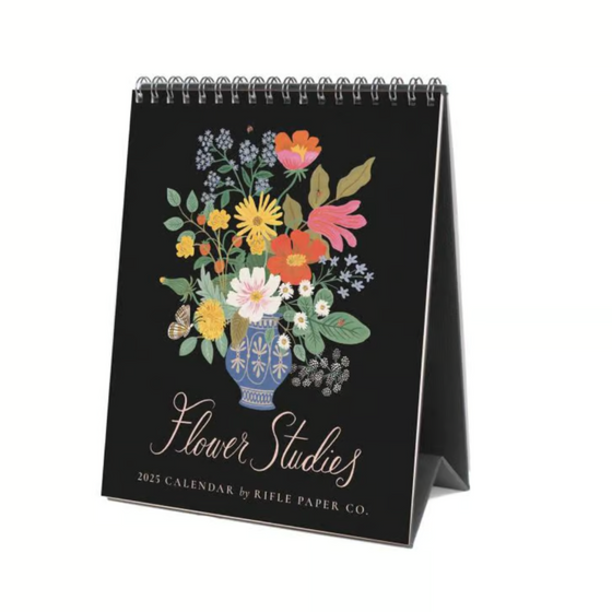 2025 Flower Studies Desk Calendar