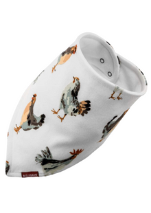  Organic Kerchief Bib Chicken