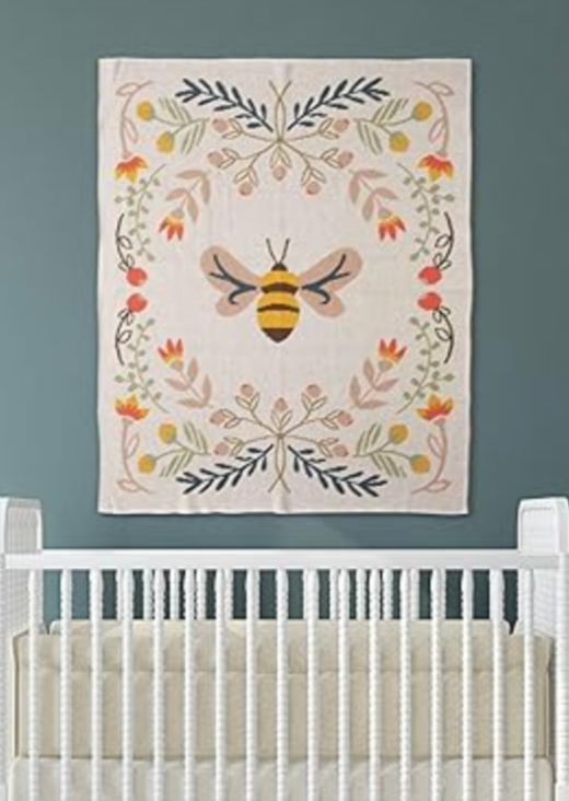 Cotton Bee Blanket