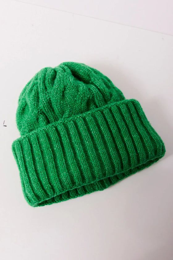 Coast Line Beanie- Green