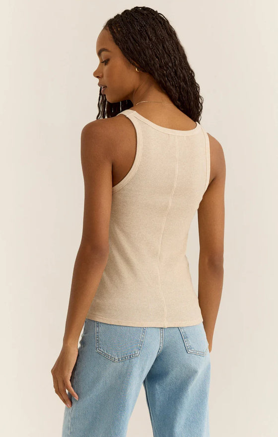 Torren Rib Tank Oatmeal