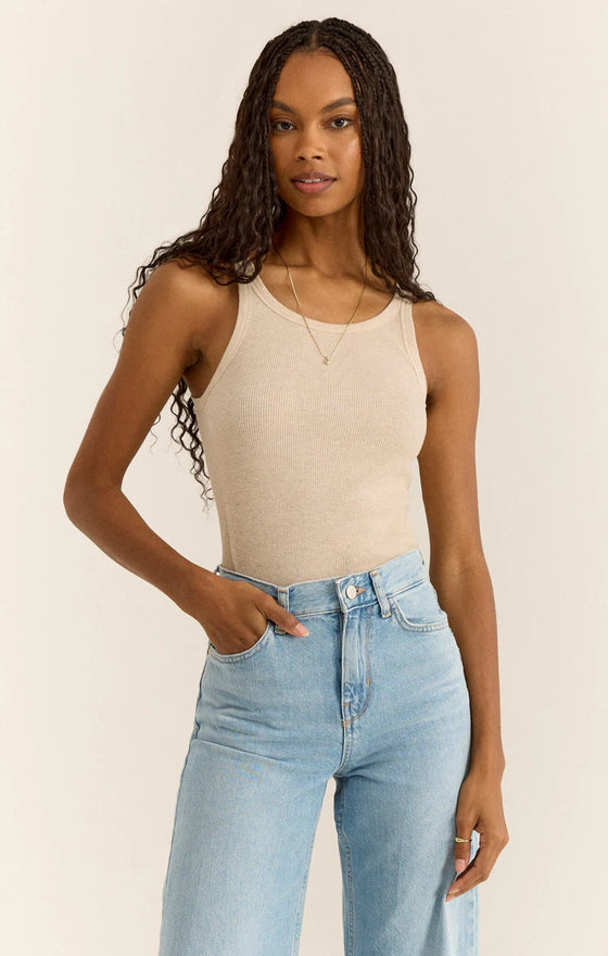 Torren Rib Tank Oatmeal