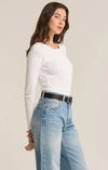 Samara Rib Henley Bodysuit