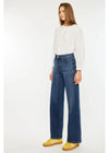 High Rise Wide Leg Dark Wash Jean