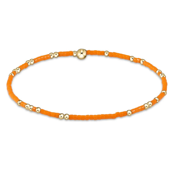 enewton Gameday Hope Unwritten Bracelet - Bright Orange