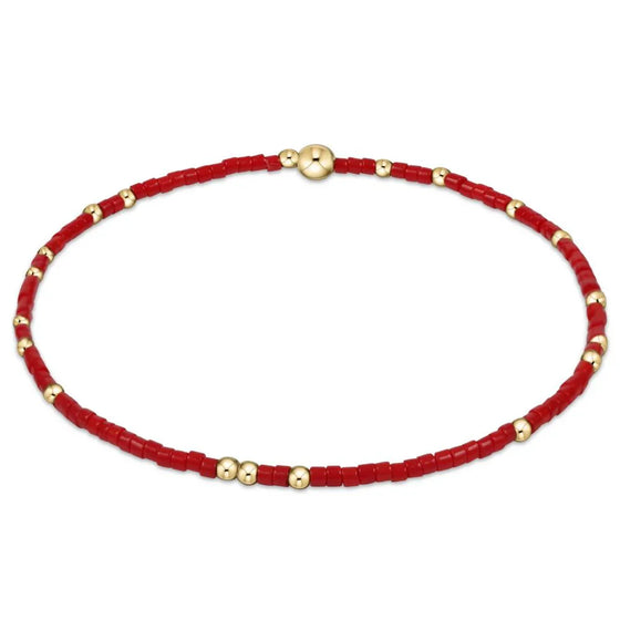 enewton Gameday Hope Unwritten Bracelet - Crimson