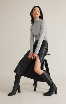  Metropolitan Leather Skirt